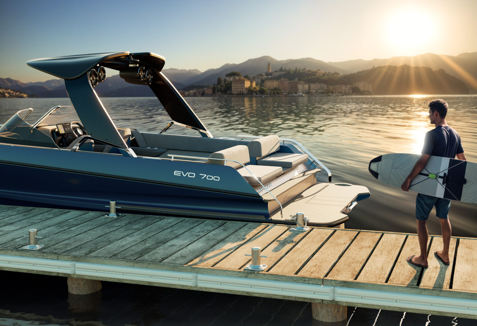 Marian EVO 700 am Steg